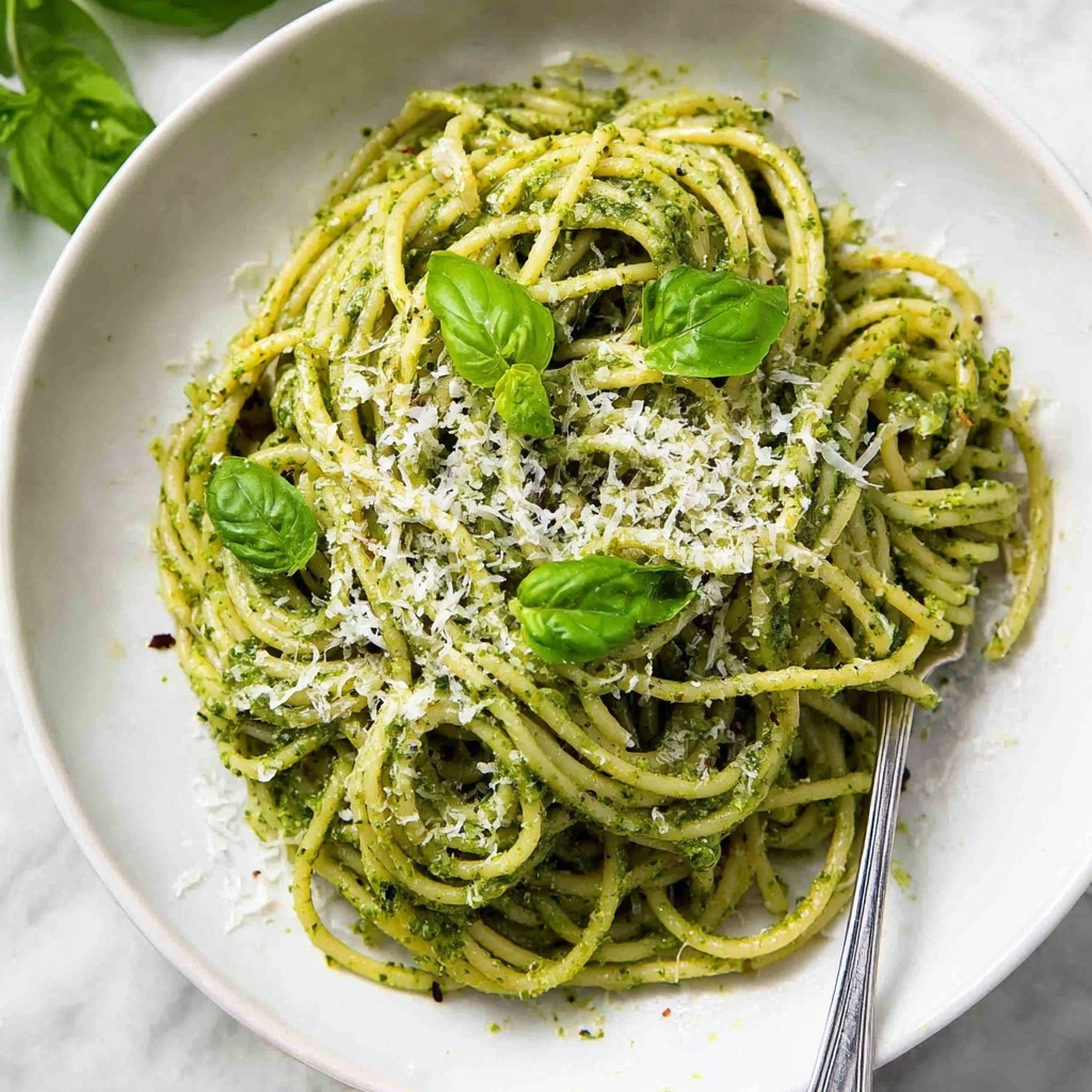 Juicy Pesto Pasta Recipe - Recipe Image