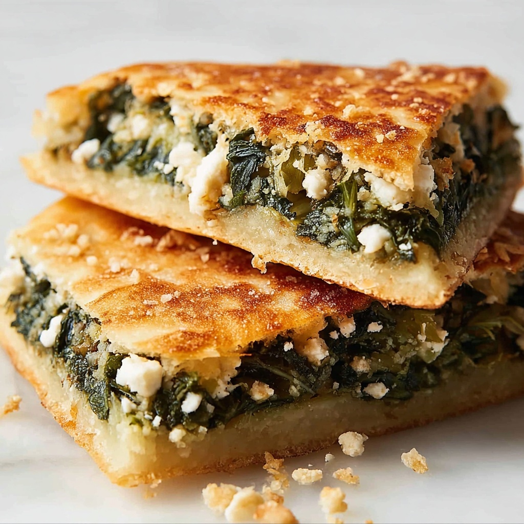 Savory Spinach and Beef Gozleme Recipe - Recipe Image