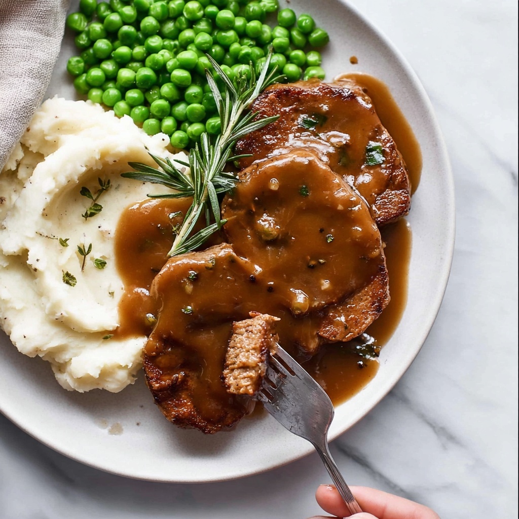 Lamb Chops with Rosemary Gravy Recipe - Recipe Image