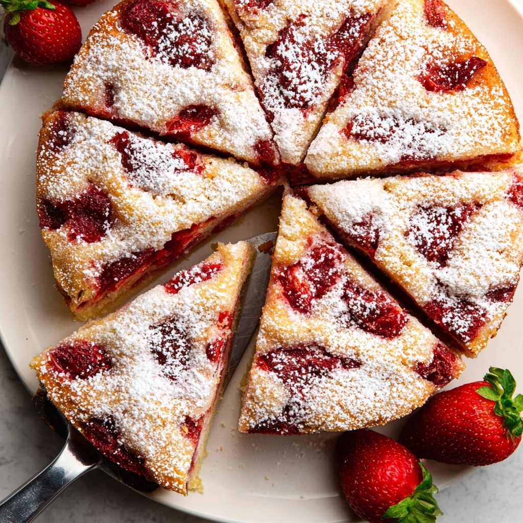 Strawberry Cake (Really Easy Cake Recipe) Recipe - Recipe Image