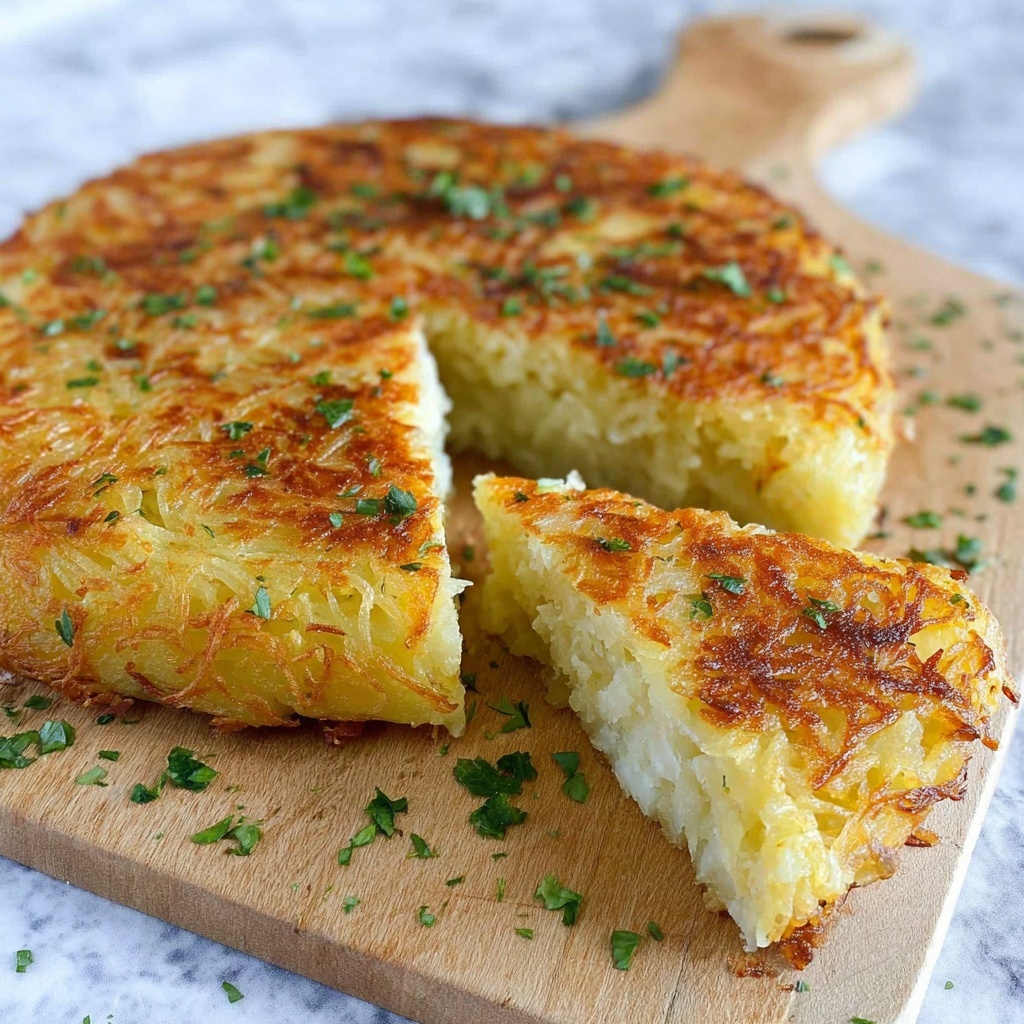 Giant Crispy Hash Brown Recipe - Recipe Image