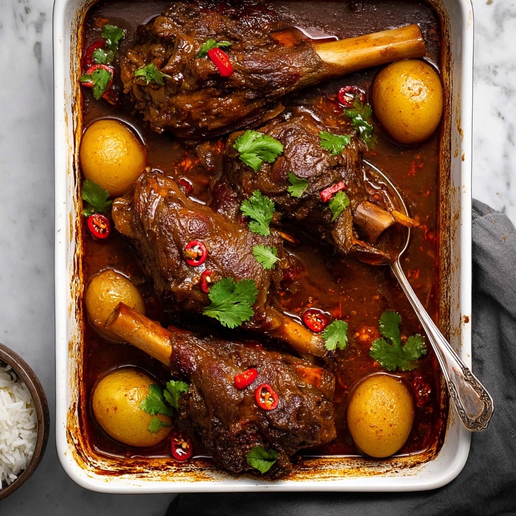 Lamb Shanks Massaman Curry Recipe - Recipe Image