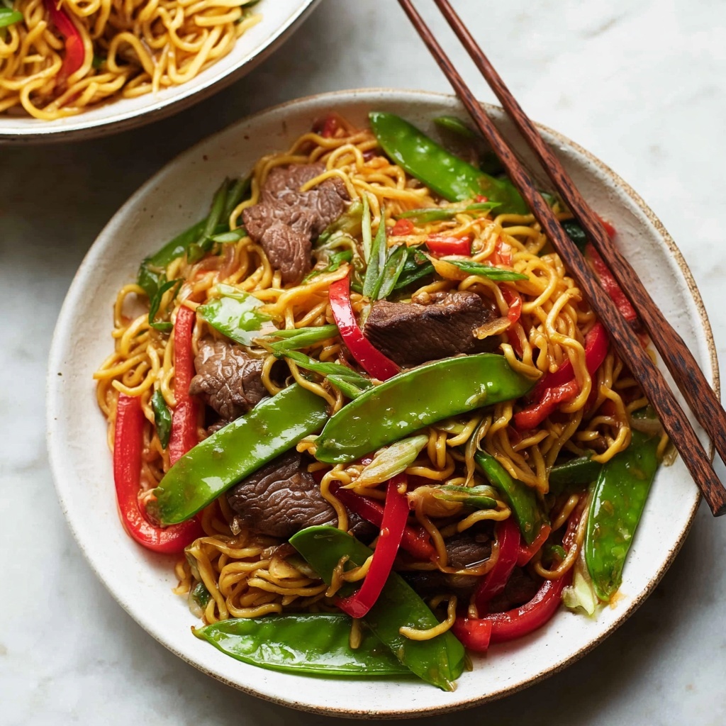 Spicy Beef Hokkien Noodles Recipe - Recipe Image