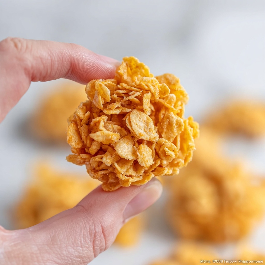 No Bake Cornflake Cookies Recipe - Recipe Image