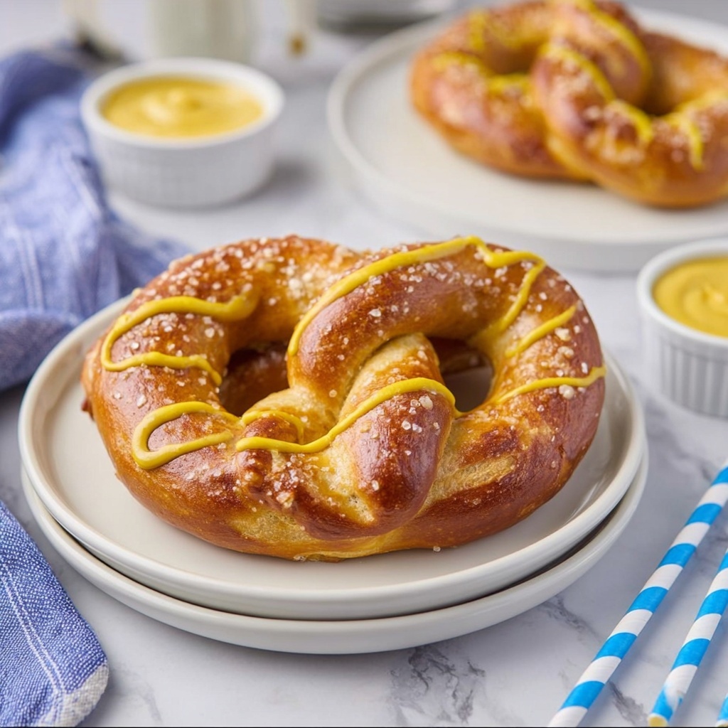Soft Homemade Pretzels Recipe - Recipe Image