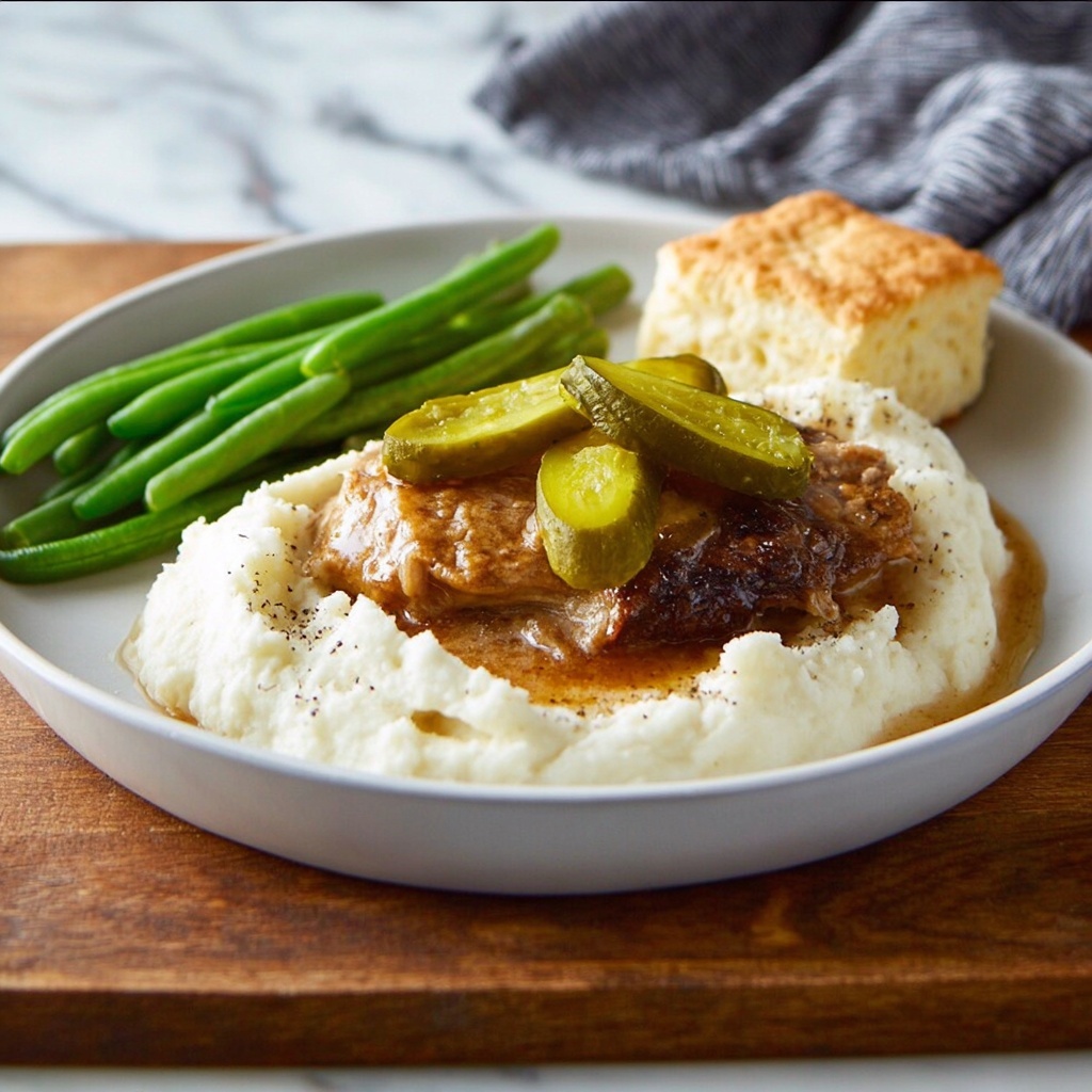 Pickle Chicken Thighs (Slow Cooker) Recipe - Recipe Image