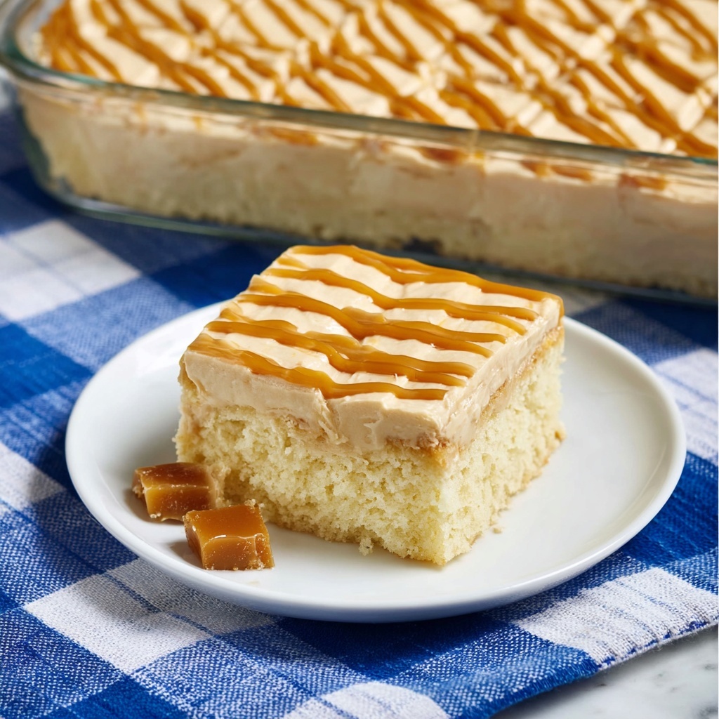 Caramel Three Milk Cake Recipe - Recipe Image