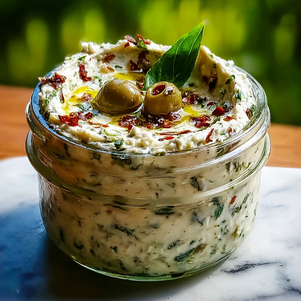 Olive Lovers' Dream Dip – Irresistibly Creamy & Zesty Delight Recipe - Recipe Image