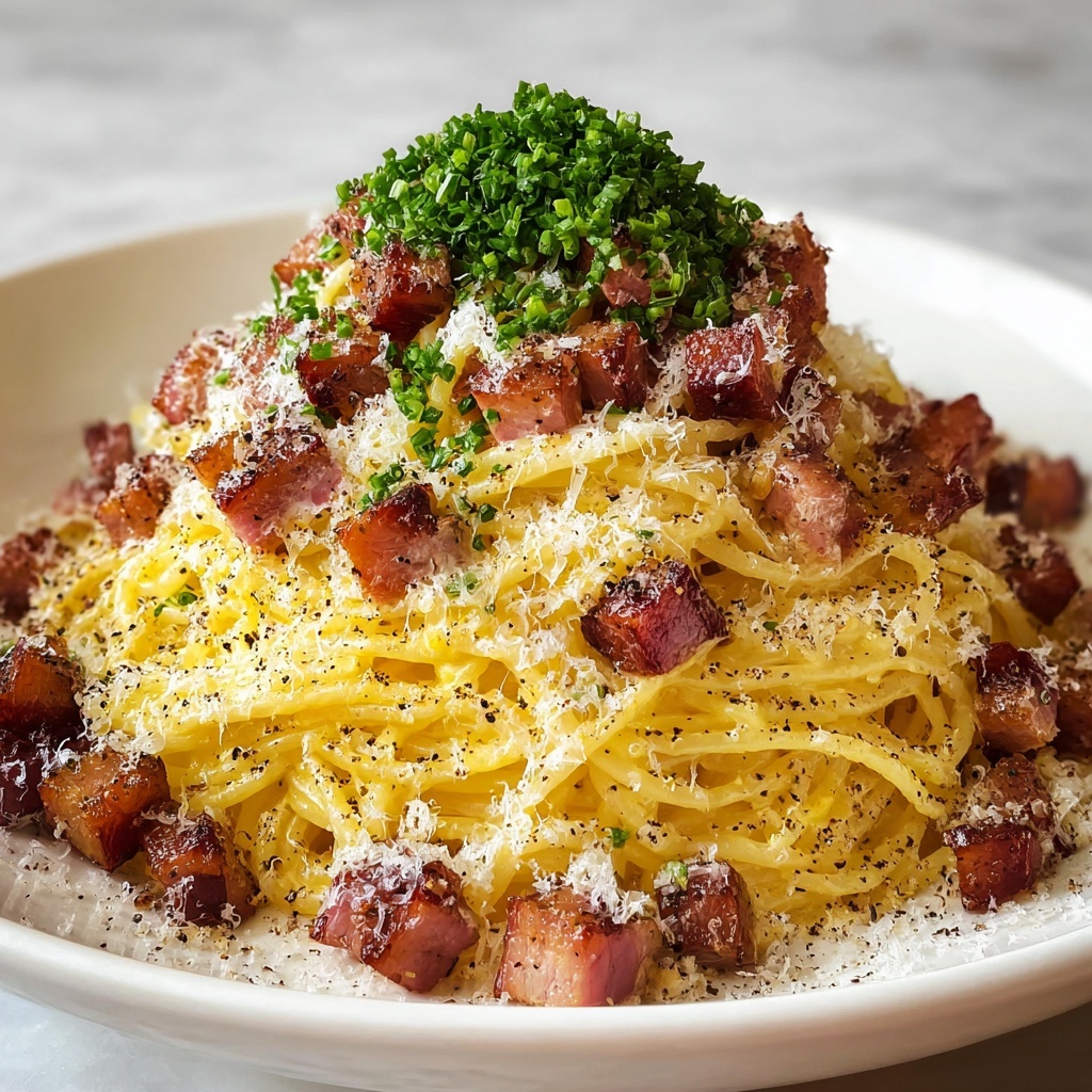 Authentic Pasta Carbonara Recipe - Recipe Image