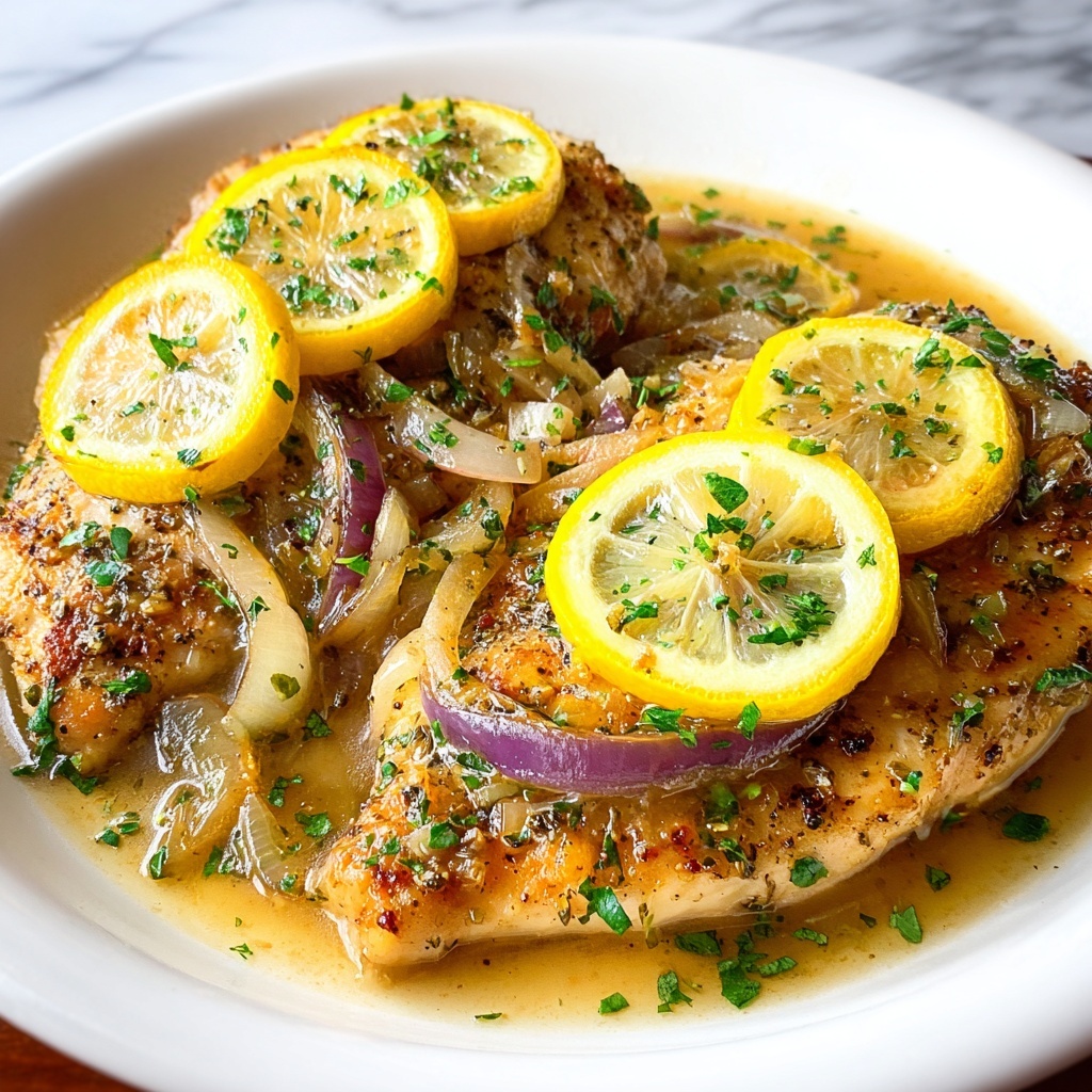 Lemon Shallot Chicken Recipe - Recipe Image