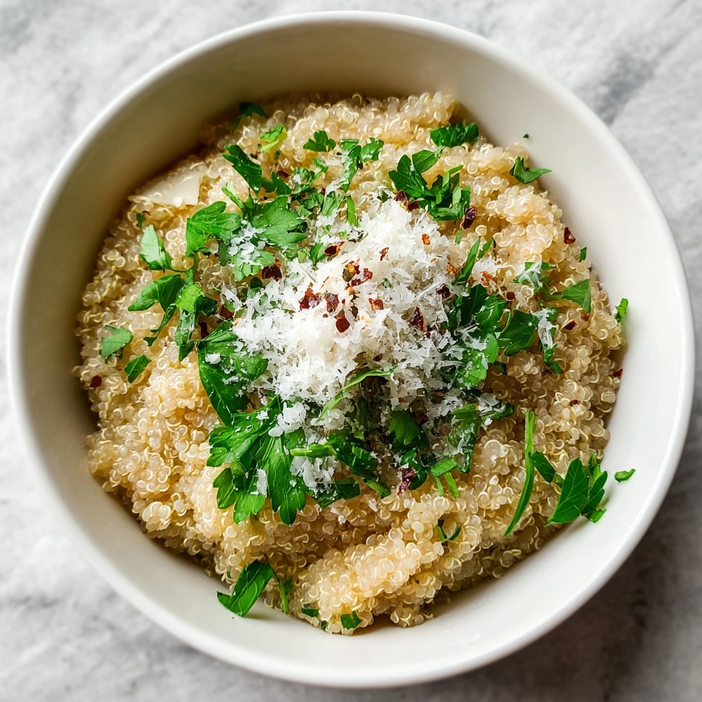 Garlic Butter Quinoa Recipe - Recipe Image