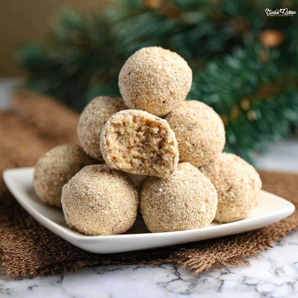 Pecan Ball Cookies Recipe - Recipe Image