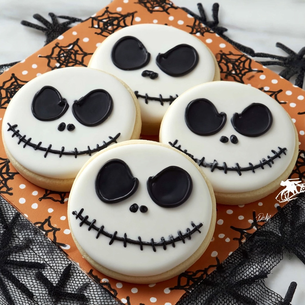 Jack Skellington Cookies Recipe - Recipe Image