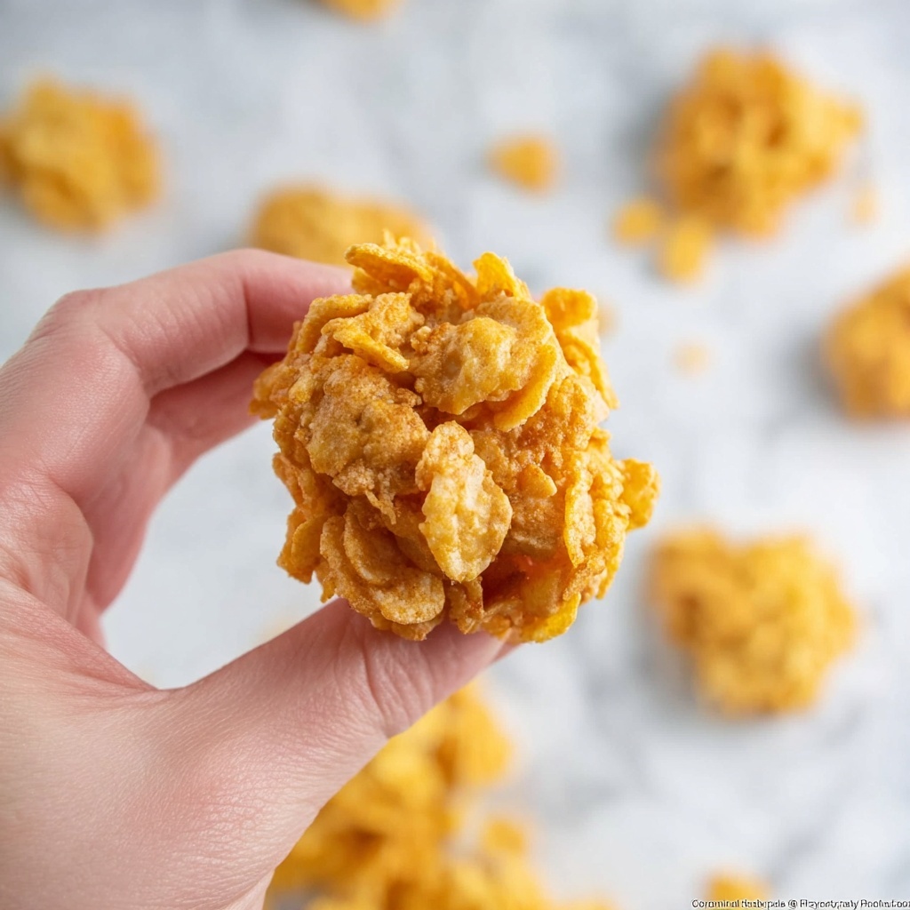 No Bake Cornflake Cookies Recipe - Recipe Image