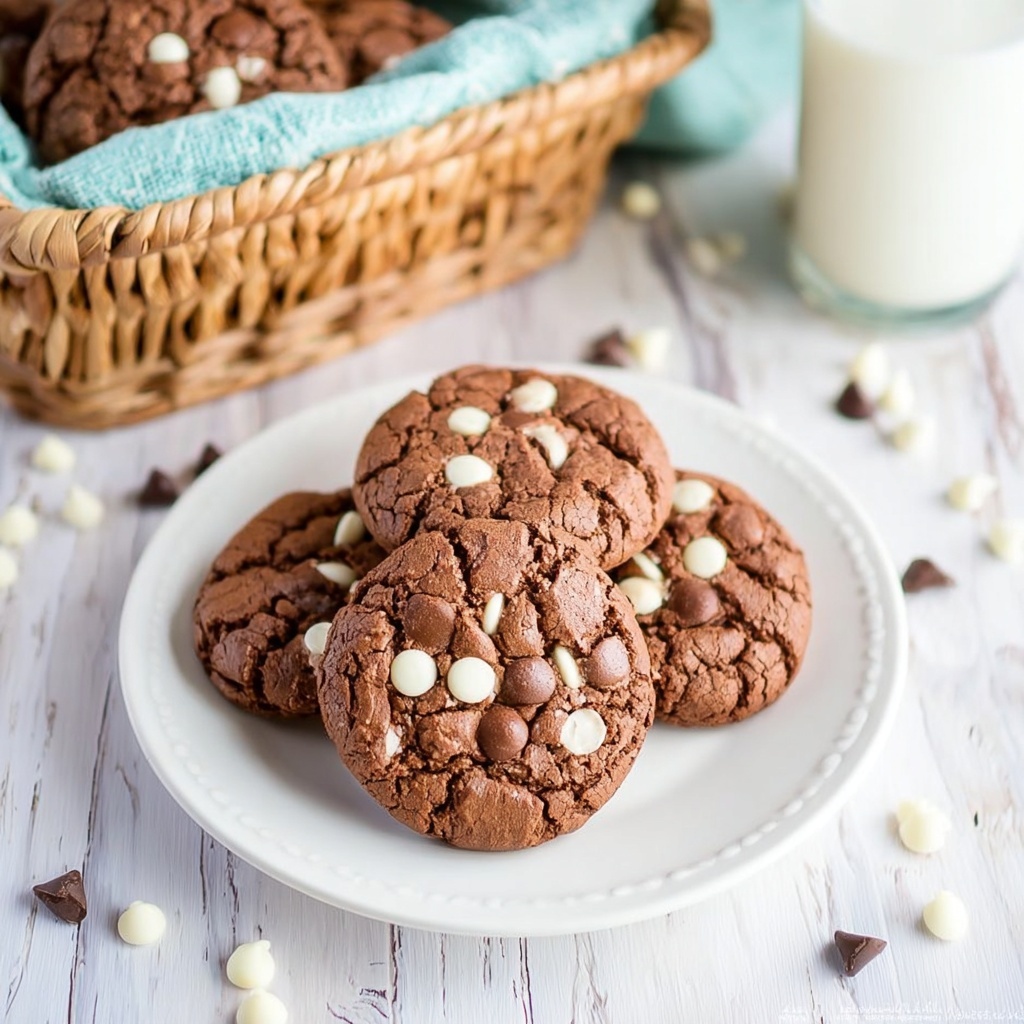Triple Chocolate Cookies Recipe - Recipe Image