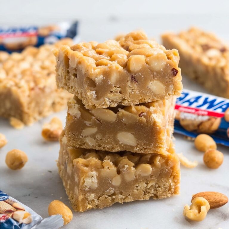 Homemade Payday Candy Bars Recipe
