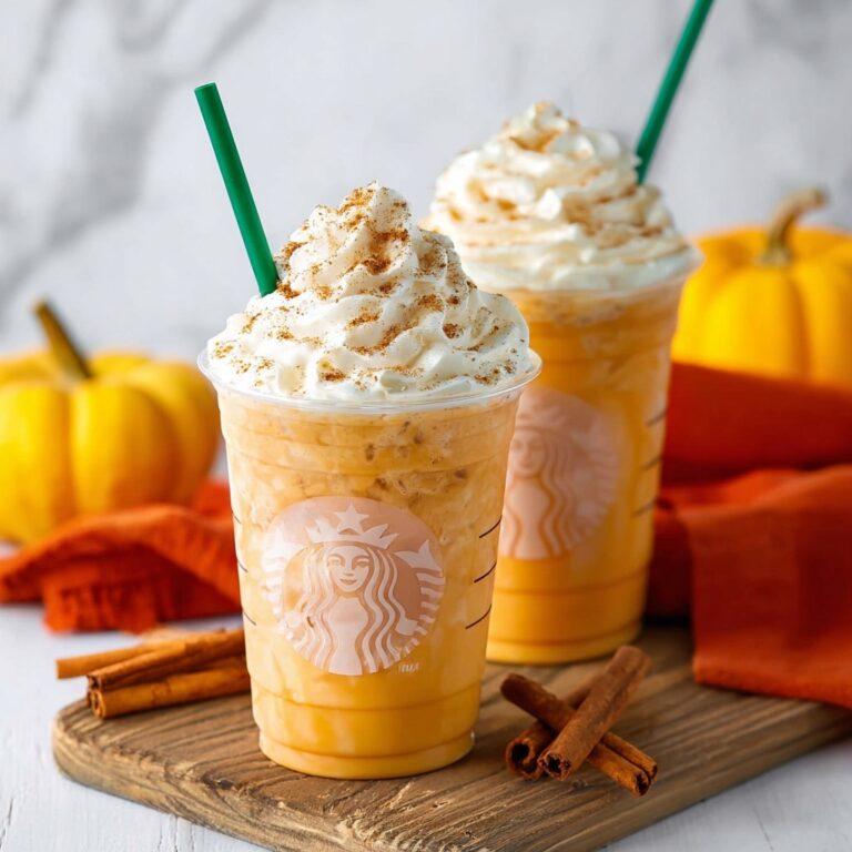 Pumpkin Spice Frappuccino Recipe