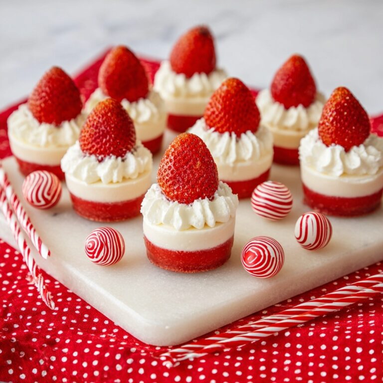 Santa Hat Jello Shots Recipe