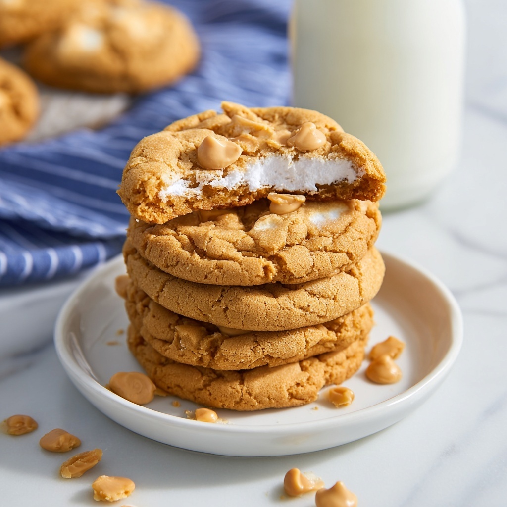 Fluffernutter Cookies Recipe - Recipe Image