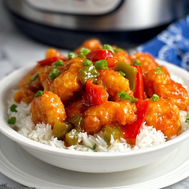 Instant Pot Sweet and Sour Chicken Recipe