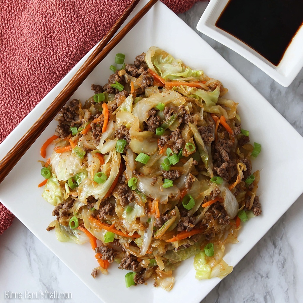 Egg Roll in a Bowl Recipe - Recipe Image