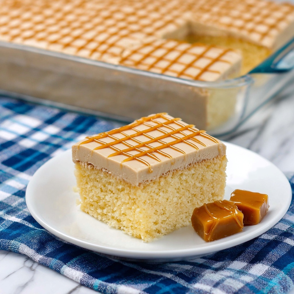 Caramel Three Milk Cake Recipe - Recipe Image