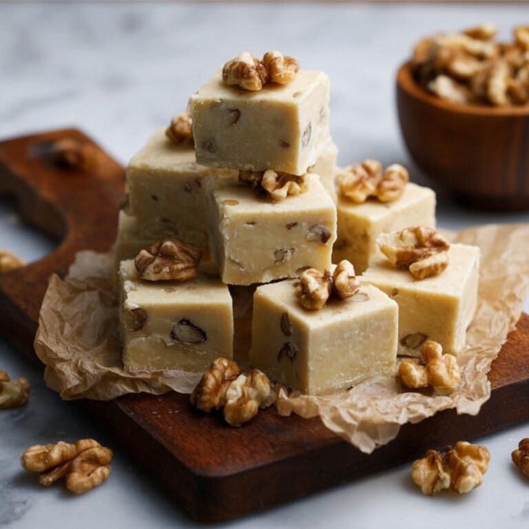 Maple Walnut Fudge Recipe