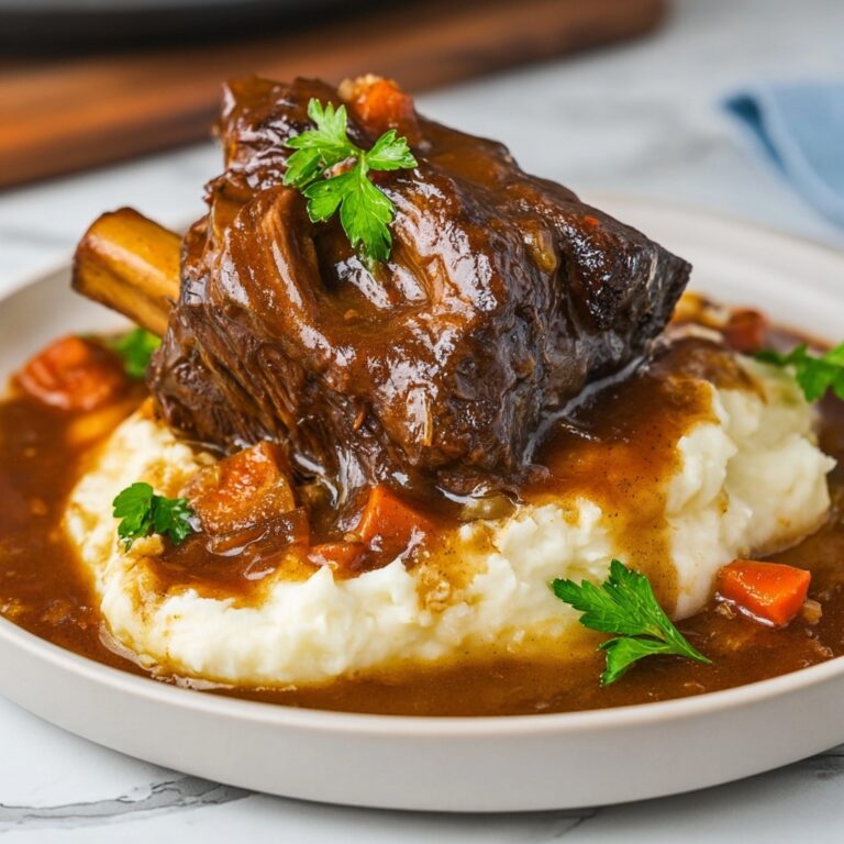 Braised Short Ribs in Red Wine with Herbs Recipe