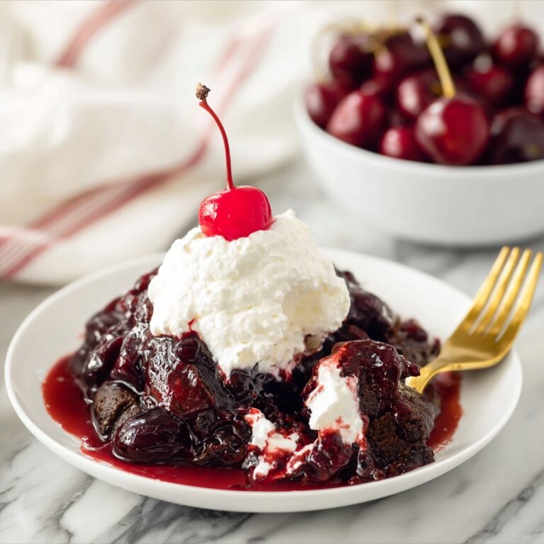 Chocolate Cherry Dump Cake Recipe