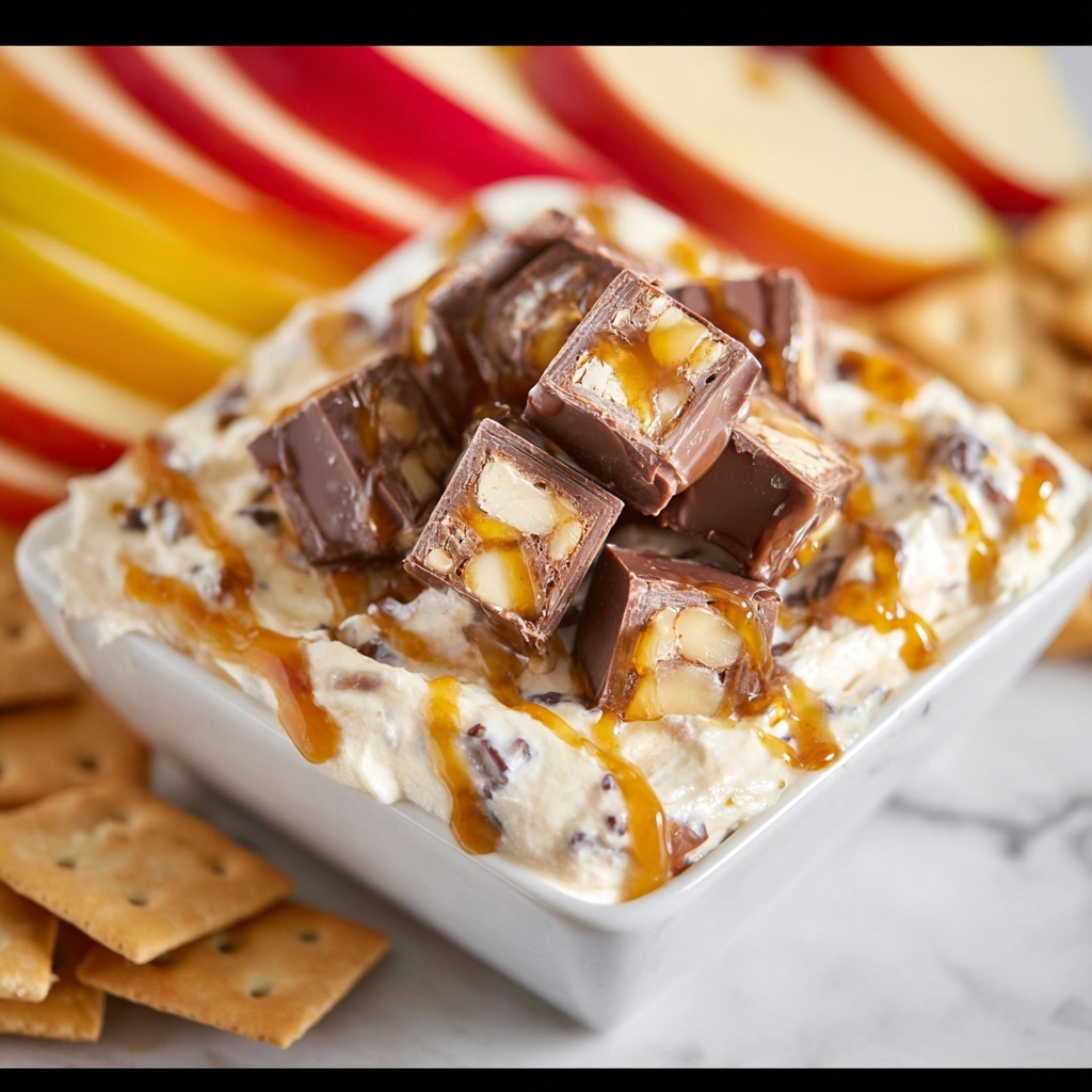 Snickers Dip Recipe - Recipe Image