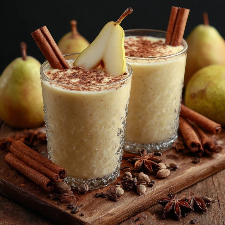 Autumn Pear Smoothie Recipe
