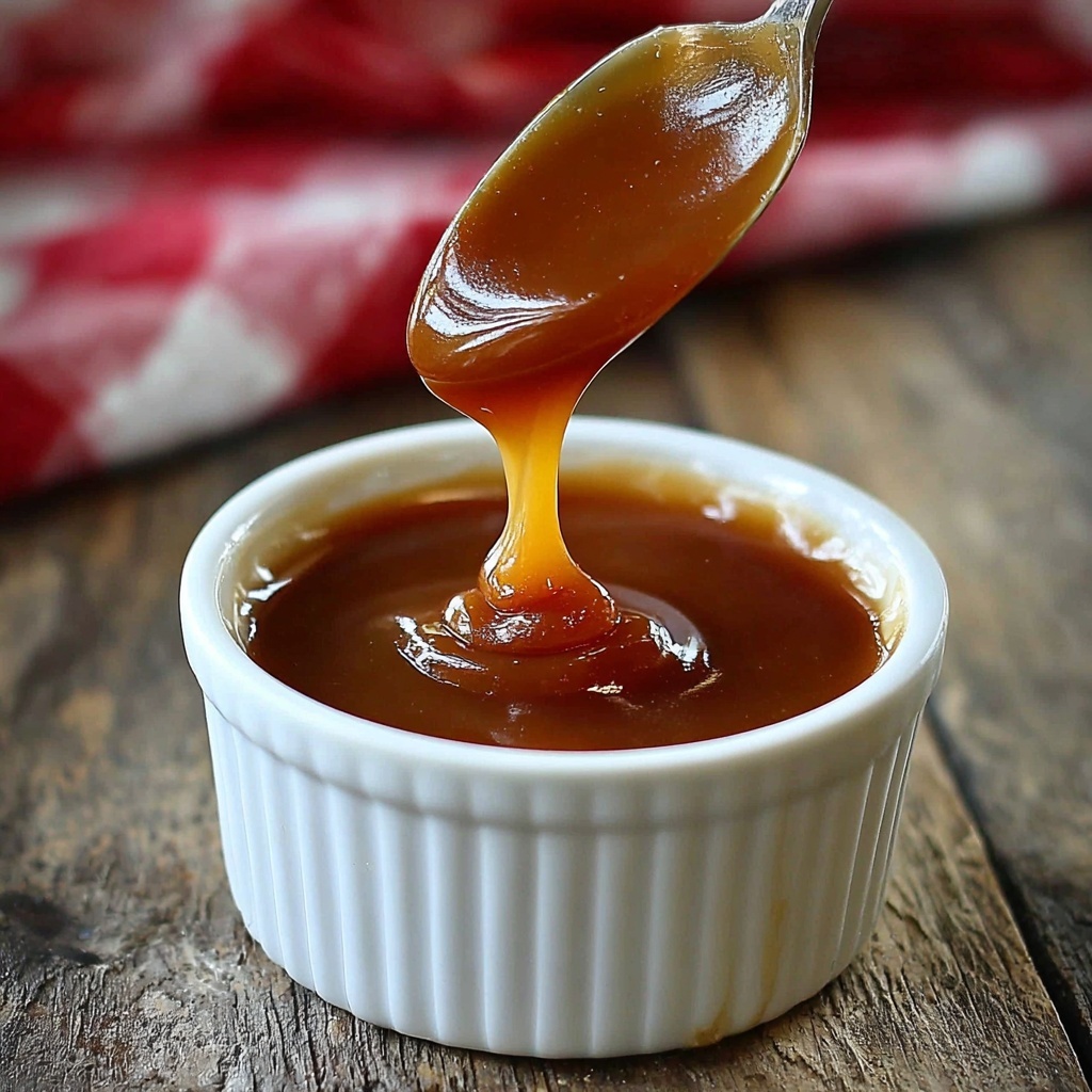 Easy Homemade Caramel Sauce Recipe - Recipe Image