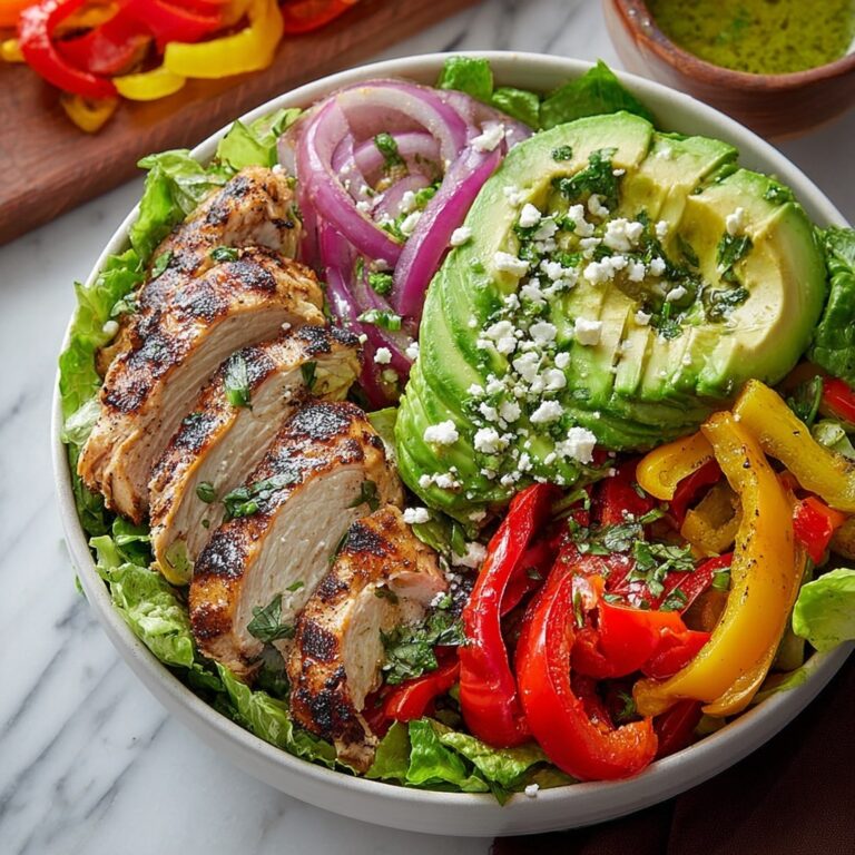 Tasty Chicken Fajita Salad Recipe