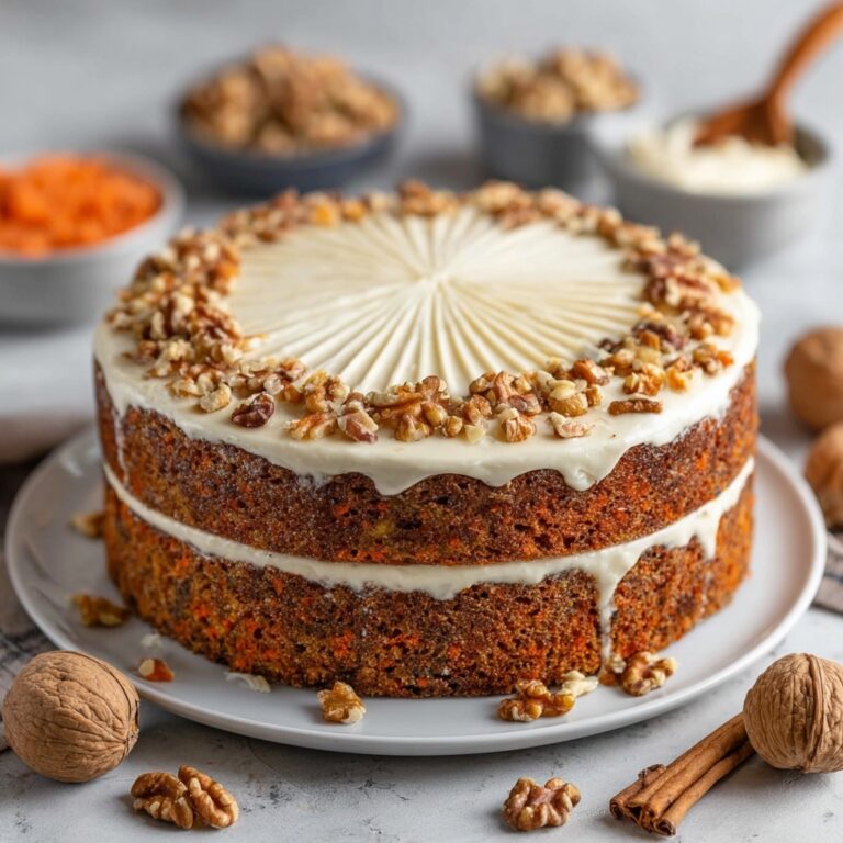 Ultimate Carrot Cake with Maple Cream Cheese Frosting Recipe