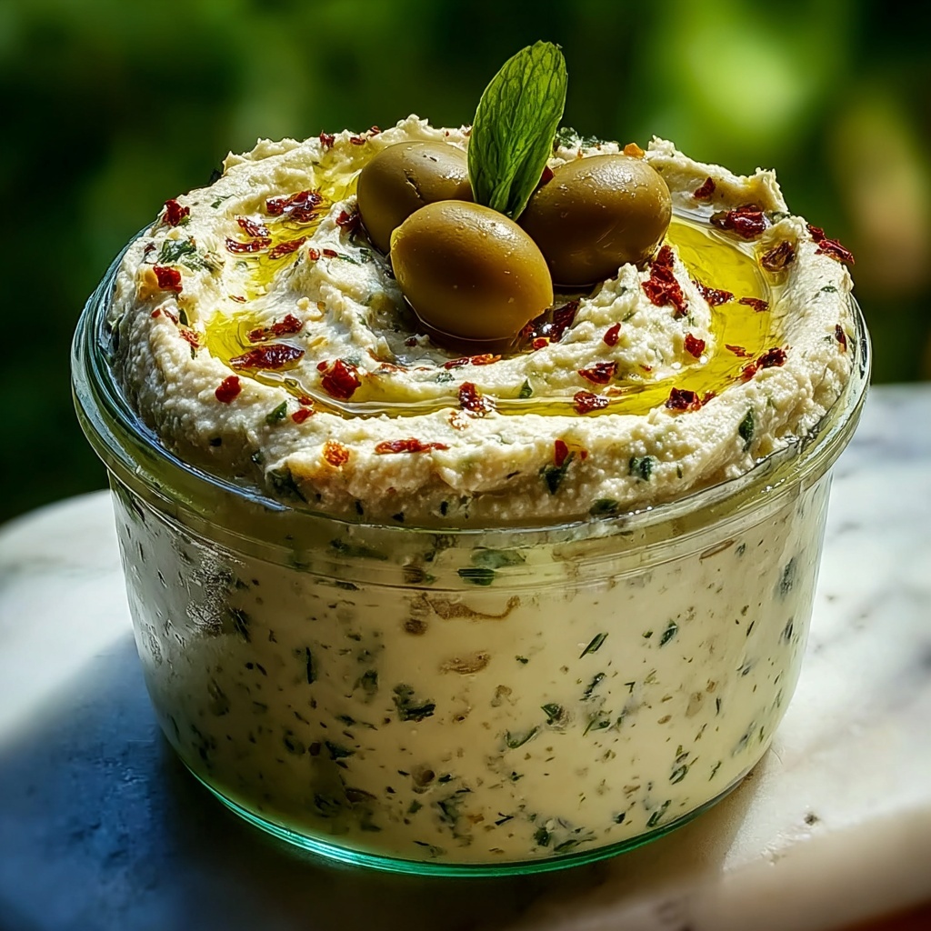 Olive Lovers' Dream Dip – Irresistibly Creamy & Zesty Delight Recipe - Recipe Image