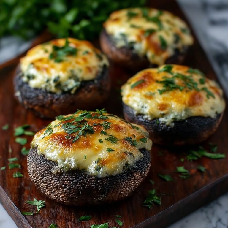 Avocado and Egg Stuffed Portobello Mushrooms Recipe