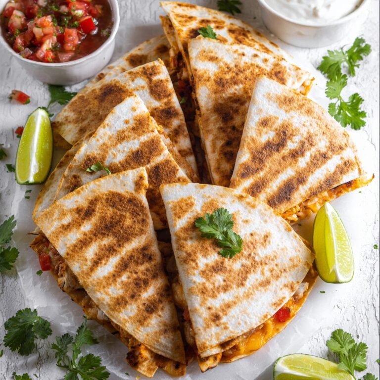 Easy Chicken Quesadillas Recipe