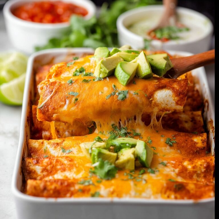 Easy Chicken Enchiladas Recipe