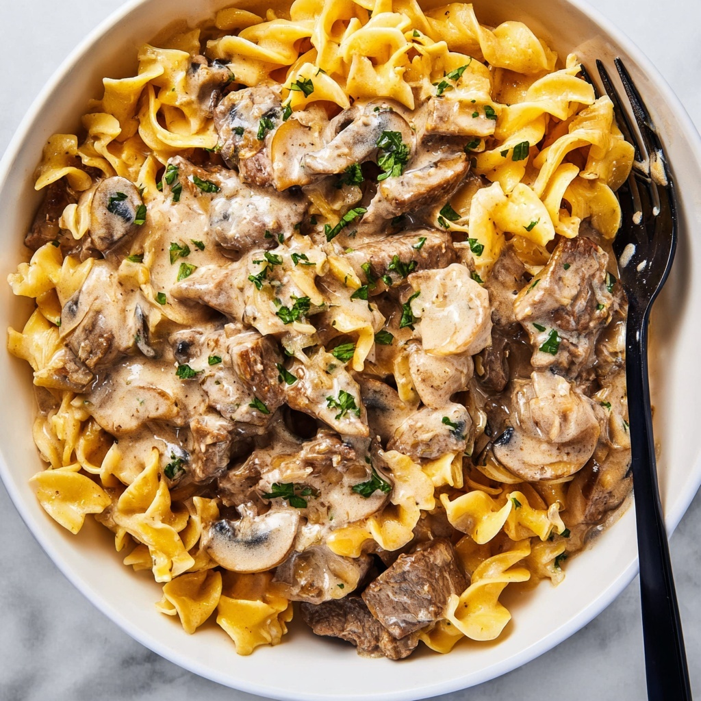Easy Beef Stroganoff Recipe - Recipe Image