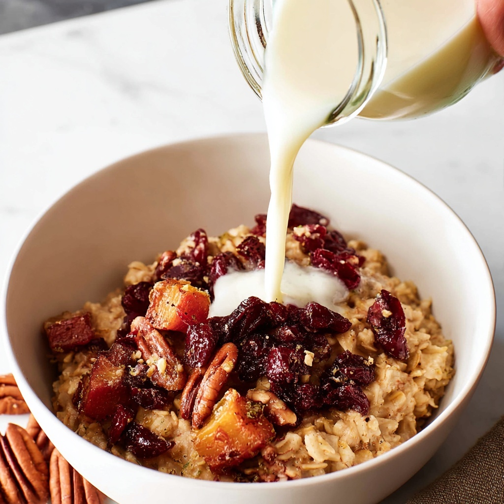 Crockpot Apple Cinnamon Oatmeal Recipe - Recipe Image