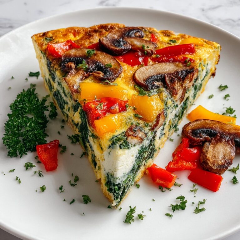 Cottage Cheese and Veggies Bake Recipe