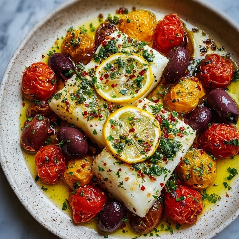 Mediterranean Baked Fish Recipe