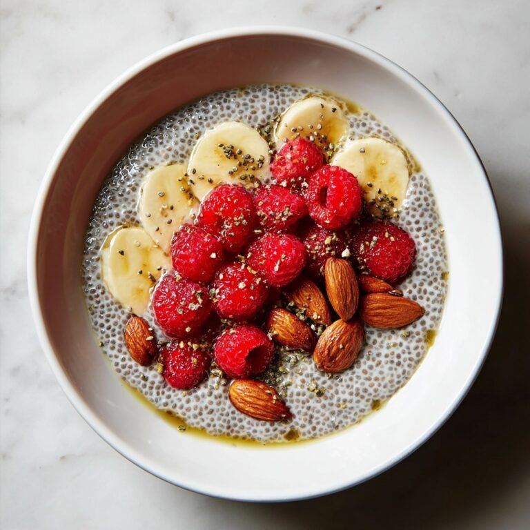 Creamy Chia Seed Pudding with Fresh Fruits and Nuts Recipe