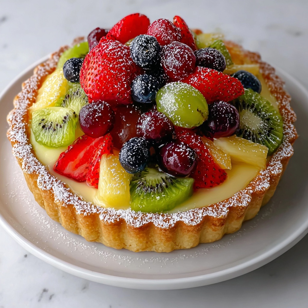 Fresh Fruit Tart Recipe - Recipe Image