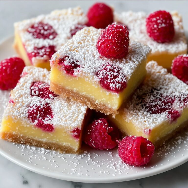 Tangy Raspberry Lemon Bars Recipe