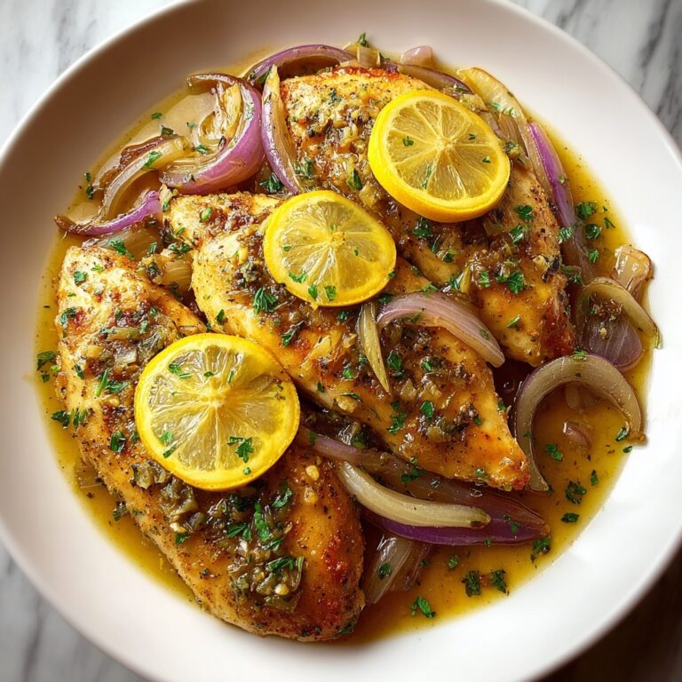 Lemon Shallot Chicken Recipe