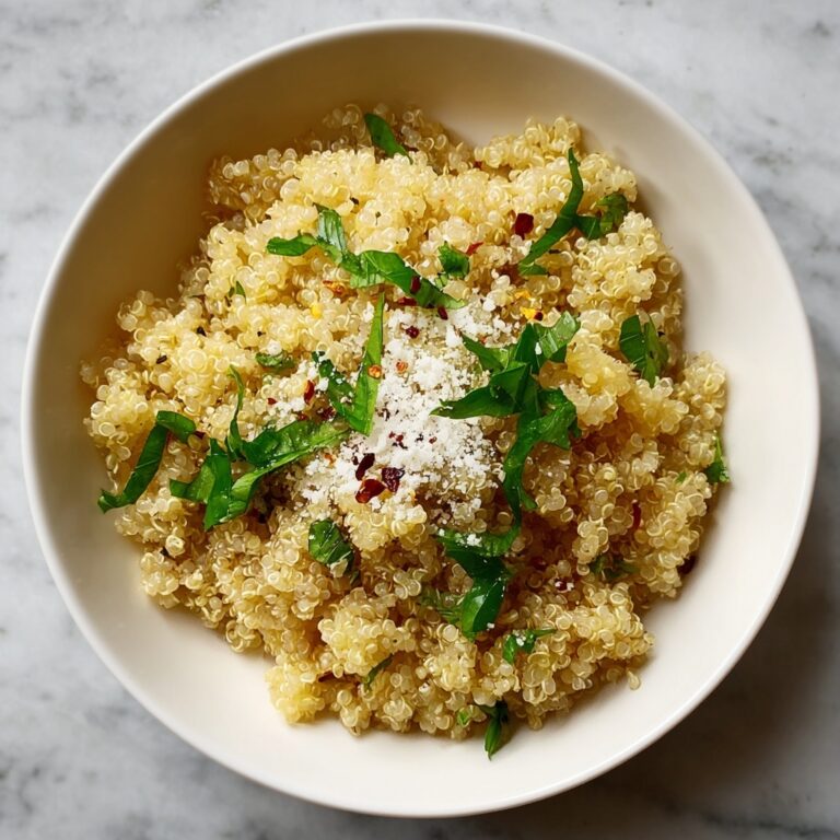 Garlic Butter Quinoa Recipe