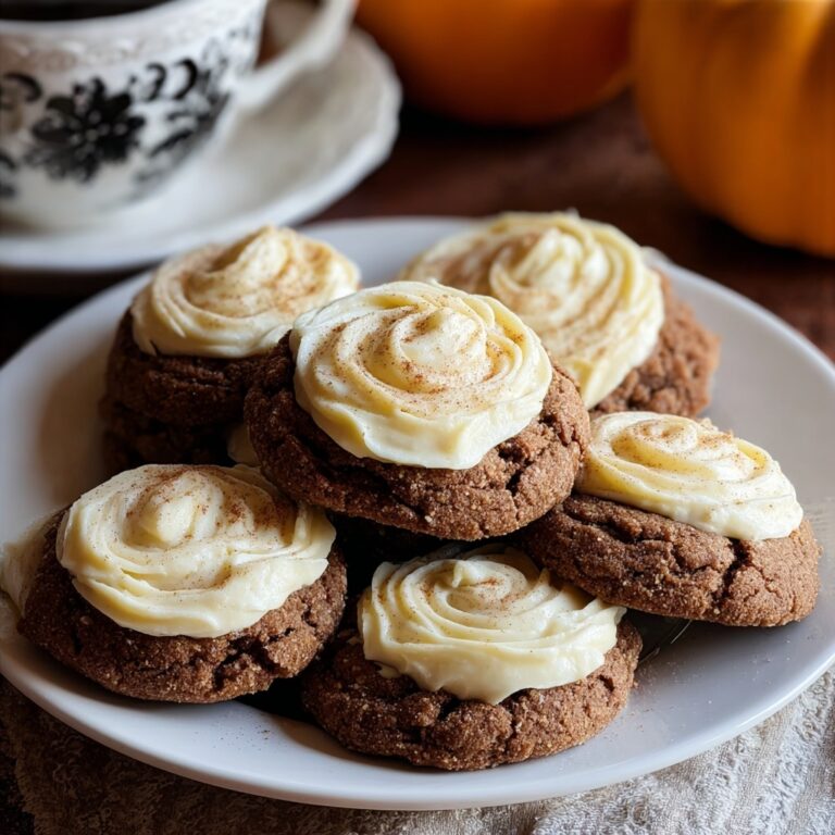 Pumpkin Spice Cookies with Cream Cheese Frosting Recipe