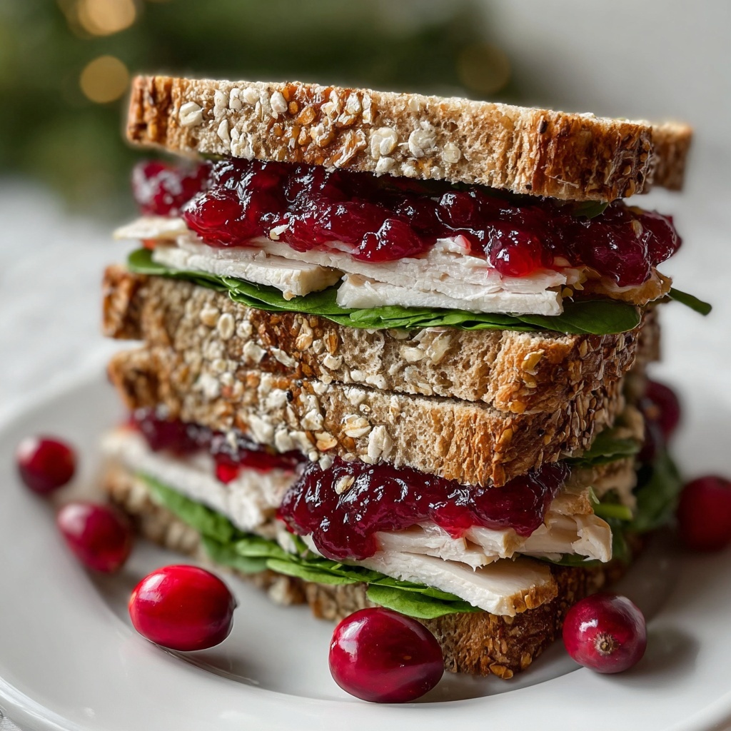 Hot Cranberry Turkey Sandwich Recipe - Recipe Image