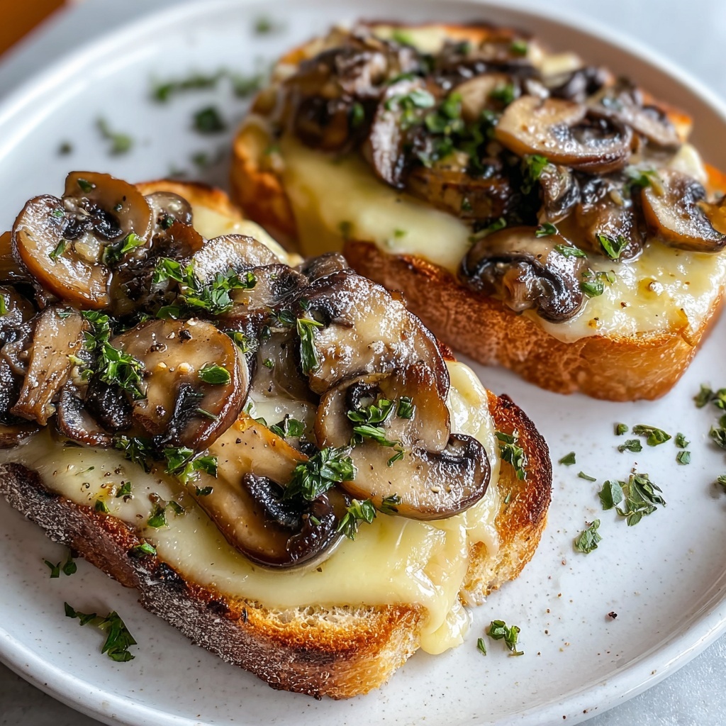 Swiss Mushroom Melt Recipe - Recipe Image